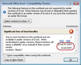 unenable to edit from excel 2008 for mac to windows excel 2010