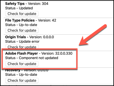 update latest version of adobe flash player for mac